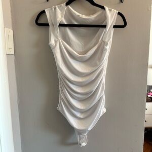 Abercrombie Ruched Bodysuit | Medium